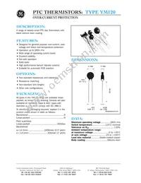 YM120D480N060 Datasheet Cover