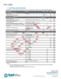 YNC12S20-0G Datasheet Page 2