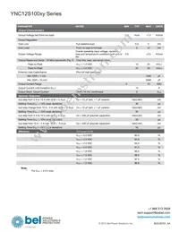 YNL12S10050-0G Datasheet Page 3