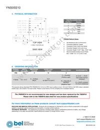 YNS05S10-0G Datasheet Page 20