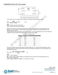 YNS05S16-0 Datasheet Page 6