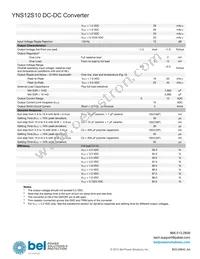 YNS12S10-0 Datasheet Page 3