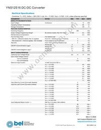 YNS12S16-DG Datasheet Page 2