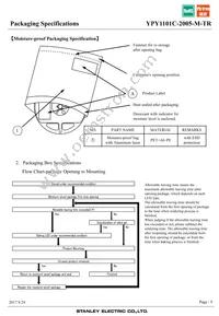 YPY1101C-2005-M-TR Datasheet Page 9