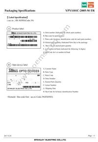 YPY1101C-2005-M-TR Datasheet Page 11