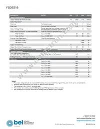 YS05S16-0G-Q Datasheet Page 3