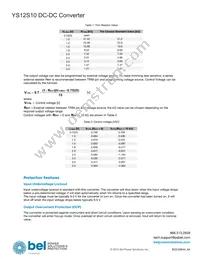 YS12S10-D Datasheet Page 6
