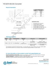 YS12S10-D Datasheet Page 21