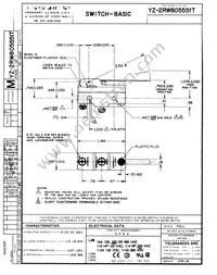 YZ-2RW805551T Datasheet Cover