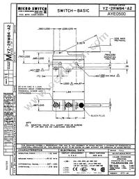 YZ-2RW84-A2 Datasheet Cover