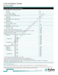 Z-200SM Datasheet Page 2