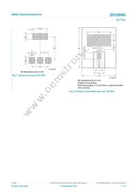 Z0109NN Datasheet Page 7