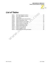 Z80C3008VSC00TR Datasheet Page 7