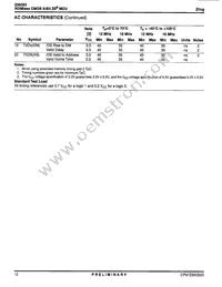 Z8609316FSG Datasheet Page 12