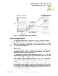 Z86D991SZ008SG Datasheet Page 21