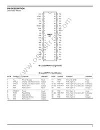 Z86E2116VSC00TR Datasheet Page 3