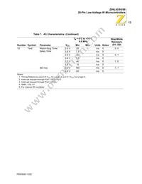 Z86L8808PSCR2607 Datasheet Page 19