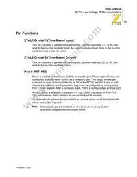 Z86L8808PSCR2607 Datasheet Page 20