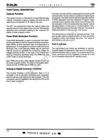 Z8930112PSG Datasheet Page 4