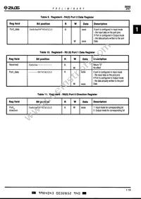 Z8930112PSG Datasheet Page 19