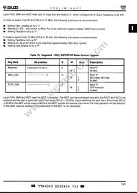 Z8930112PSG Datasheet Page 21