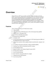 Z8F0113SB005SC Datasheet Page 11