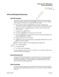 Z8F0113SB005SC Datasheet Page 14