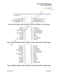 Z8F0113SB005SC Datasheet Page 18