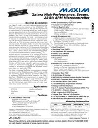ZA9L1043NW2CSGA427 Datasheet Cover
