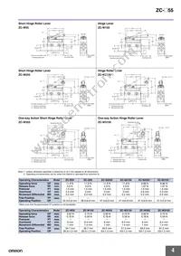 ZC-Q2155-MR VCT 5M Datasheet Page 4