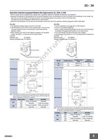 ZC-Q2155-MR VCT 5M Datasheet Page 6