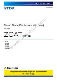 ZCAT20D-BK Datasheet Cover