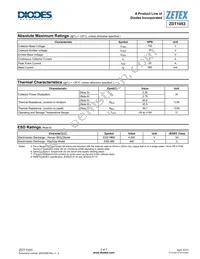 ZDT1053TC Datasheet Page 2