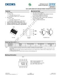 ZDT6753TC Datasheet Cover