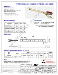 ZFS-85020WR-WW Datasheet Cover