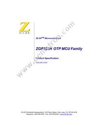 ZGP323HSH2804G Cover
