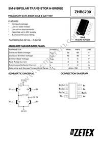 ZHB6790TC Datasheet Cover