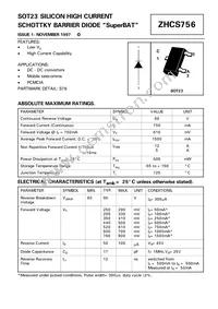 ZHCS756TC Datasheet Cover