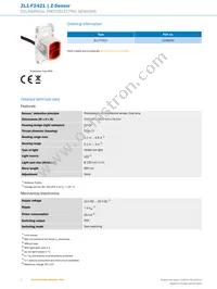 ZL1-F2421 Datasheet Page 2