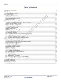 ZL2105ALNF Datasheet Page 2