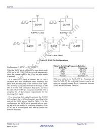 ZL2105ALNF Datasheet Page 18