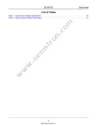ZL30112LDG1 Datasheet Page 5