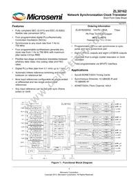 ZL30162GDG2003L Datasheet Cover