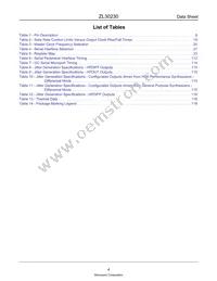 ZL30230GGG20038 Datasheet Page 4