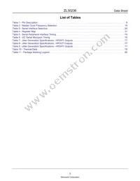 ZL30236GGG2003D Datasheet Page 3