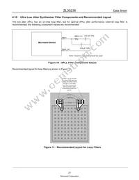 ZL30236GGG2003D Datasheet Page 21