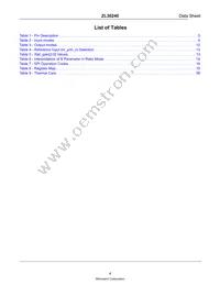 ZL30240LDF1 Datasheet Page 4