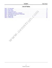 ZL30241LDG1 Datasheet Page 4