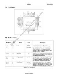 ZL30241LDG1 Datasheet Page 5
