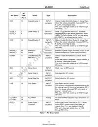 ZL30241LDG1 Datasheet Page 6